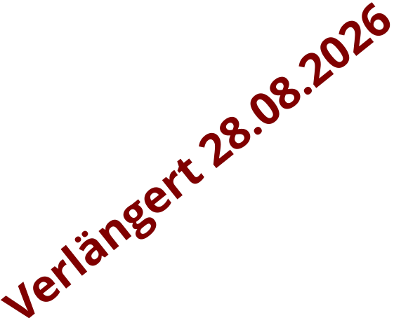 Verlängert 28.08.2026